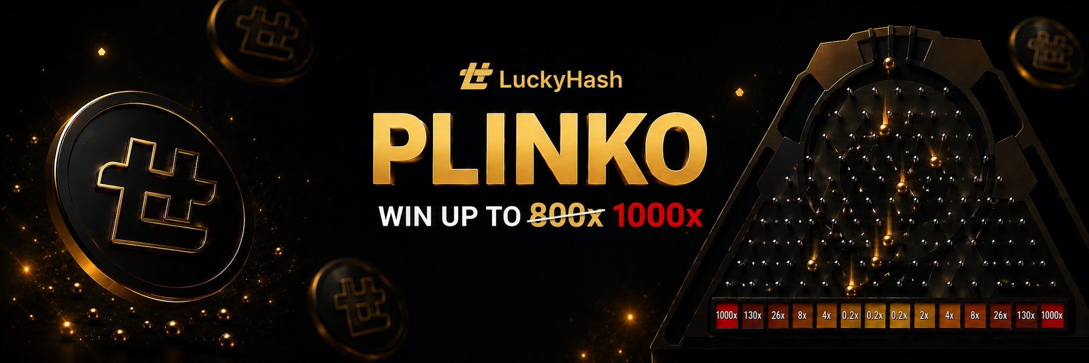 LuckyHash Plinko